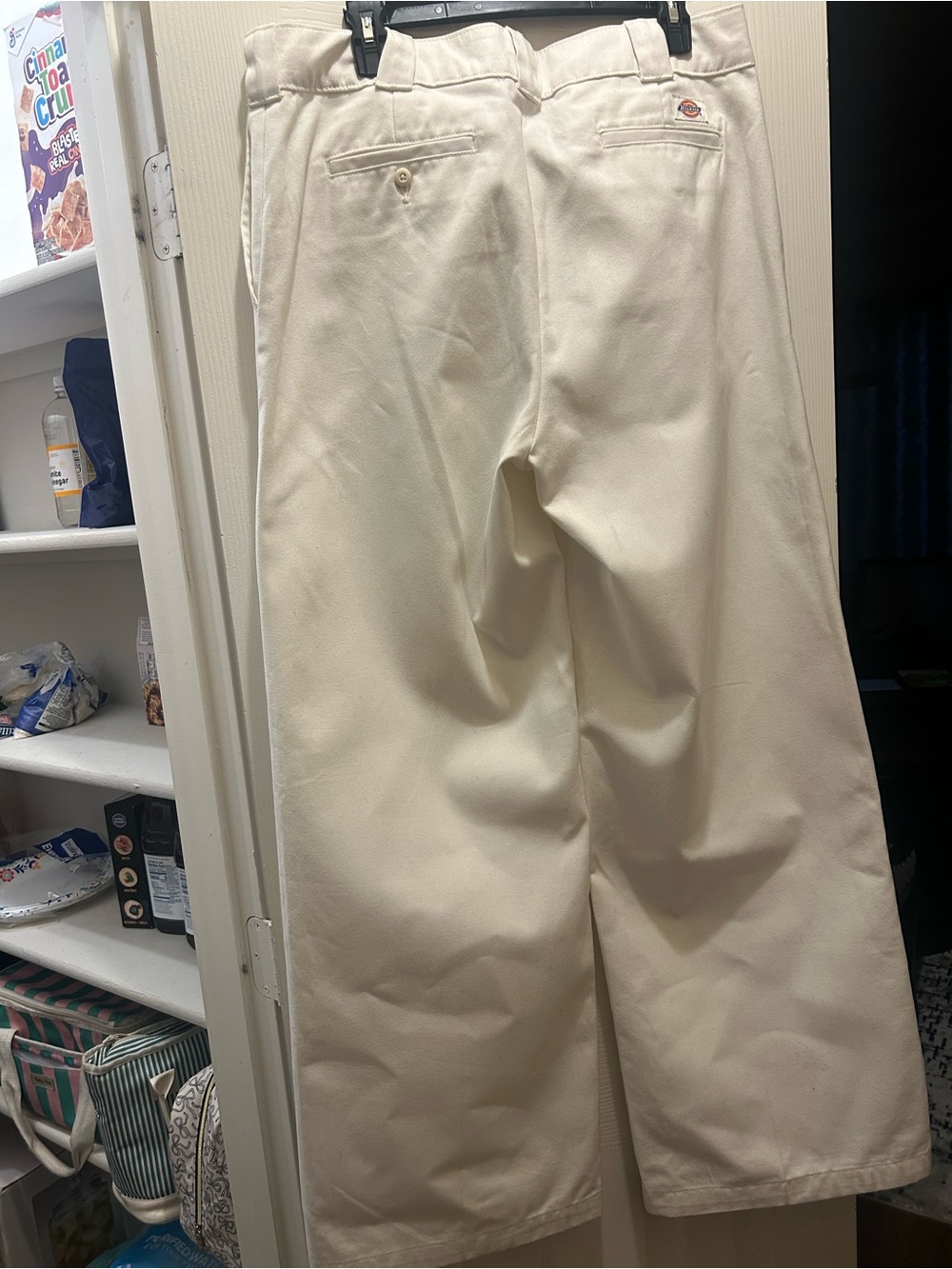 Urban Outfitters Dickies Cream High-Rise Wide-Leg Pants - Picture 7 of 7